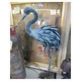 METAL BLUE HERRON
