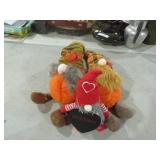 COLLECTION OF KNITTED SEASONAL GNOMES