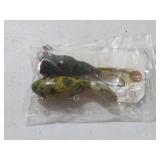 (2) HAND CARVED AND PAINTED WOOD LURES
