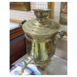 1870S-1890S 16IN RUSSION BRASS SAMOVAT