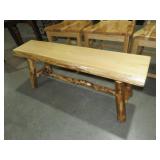 ASPEN SOLID WOOD BENCH