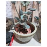 CERAMIC POT WATER FOUNTAIN