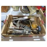 COLLECTION OF HA ND TOOLS, SAWS, MISC