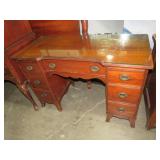CHERRY FINISH 7 DWR VANITY DRESSER