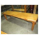 ASPEN LOG BENCH
