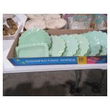 6 PIONEER WOMAN  SCALL. EDGE SALAD PLATE & BUTTERD