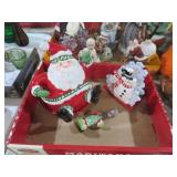 FITZ AND FLOYD CHEESE DOME AND NAPKIN HOLDER