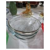 3 PYREX PIE PLATES