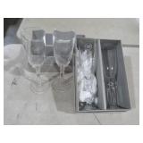 MARIO CIONI CADILLAC ADV CHAMPAGNE FLUTES
