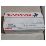 WINCHESTER 357 (50) ROUNDS AMMO