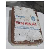 VINTAGE SYSCO FIRST AID KIT WITH CONTENTS