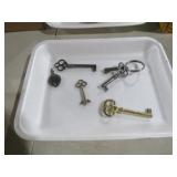 COLLECTION OF SKELETON KEYS