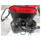SANS AND STREIFFE 8X40 BINOCULARS WITH CASE
