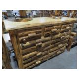 ASPEN LOG 9 DWR DRESSER