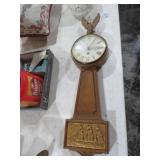SYROCO 8 DAY MCM WALL CLOCK NO KEY