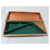 WOOD GUN AND AMMO BOX