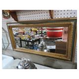 GOLD FRAMED WALL MIRROR
