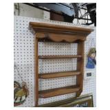 BEAUTIFUL PINE WALL SHELF