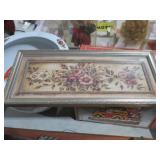 FRAMED STILL LIFE FLORAL PRINT