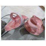 HULL & LU-RAY POTTERY PLANTERS
