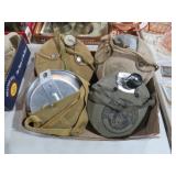 VINTAGE BOYSCOUT CANTEENS AND MESS KIT