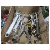 COLLECTION OF WRENCHES AND SOCKETS