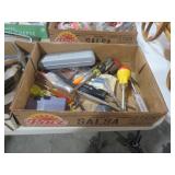 COLLECTION OF SCREW DRIVERS, CHISELS