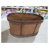 RATTAN LAMP SHADE
