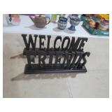 PAIR OF TABLE TOP SIGN DECOR
