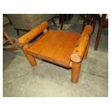 LOG FURNITURE BENCH
