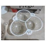 HOBNAIL DIVIDED DISH