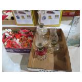 MINITURE/MEDIUM  OIL LAMPS