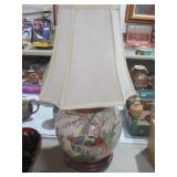 VTG KAISER KUHN ORIENTAL ASIAN BIRD GINGER JARLAMP