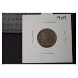 1909 LINCOLN WHEAT CENT