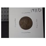 1911 D LINCOLN WHEAT CENT