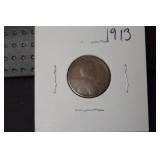 1913 LINCOLN WHEAT CENT