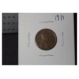 1911 LINCOLN WHEAT CENT