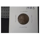 1910 S LINCOLN WHEAT CENT