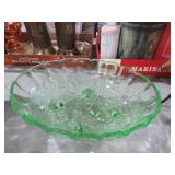 INDIANA GLASS HARVEST GRAPE BOWL