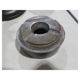 VINTAGE BRASS ENGRAVED ASH TRAY