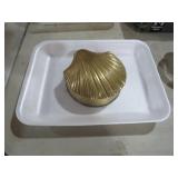 VTG BRASS SHELL BOX