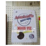 METAL AMERICAN MOONPIE  ADV SIGN