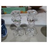 PAIR OF GORMAND CANDLE STICKS