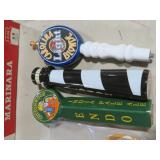 (3) VINTAGE BEER TAP HANDLES