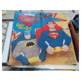 1977 SUPERMAN CAKE PAN SET WITH ORIGINAL BOX