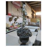 RESIN/FOAM URN WITH SKELETONS