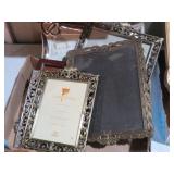 OLD NICE ORNATE METAL FRAMES