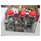 JARS OF MARBLES