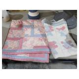 (2) VINTAGE CRIB QUILTS