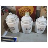 (3) CANNISTER SET